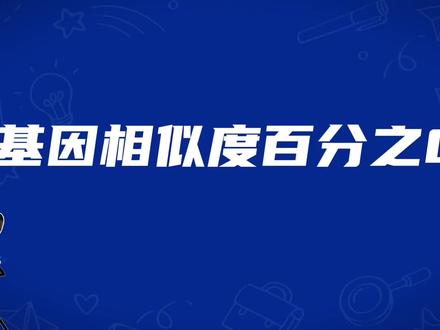 亲子鉴定基因相似度意味着什么?#涨姿势涨姿势了 #奇怪 #冷知识