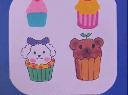第二十期——纸杯蛋糕🍰 幼儿美术常见素材(共一百期)爱满家园素材库#画画 #简笔画 #简笔画教程 #创意美术 #蛋糕 @DOU+小助手 @抖音小助手 @DOU+上热门