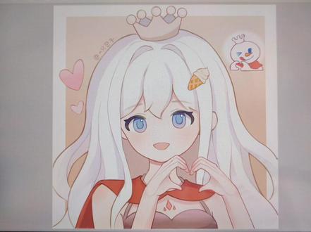 蛋仔派对雪王拟人!#蛋仔派对 #蜜雪冰城 #画画 #头像 #拟人 @抖音小助手