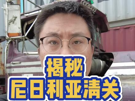 #尼日利亚 #非洲 #外贸 一个视频讲清楚尼日利亚清关所有注意事项,全部都是干货,揭秘清关的成本构成。
