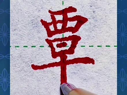 作为姓氏,“覃”到底读什么呢?#硬笔楷书 #规范字书写 #练字 #百家姓 @抖音小助手