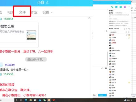 小群文件怎么查