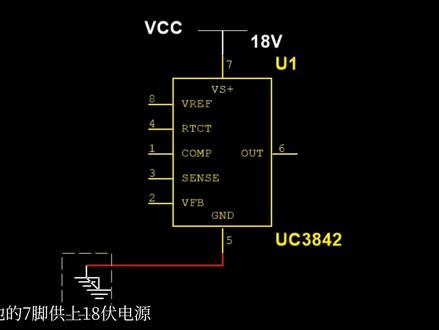 开关电源芯片的波形是这样的吗?动画演示,轻松了解开关电源 #电路 #电子爱好者 #电工