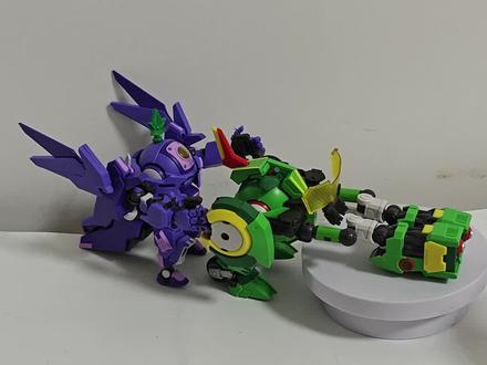 壹理创玩果宝特攻葡萄战宝模型玩具 #果宝特攻 #葡萄战宝 #小果战宝 #花如意