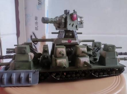 #坦克世界动画 #kv44 全网第三个打印kv44模型