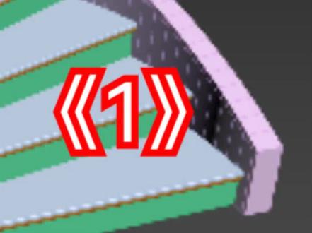【石材CAD综合训练】旋梯扭曲板斜投影CAD画图《1》。#石材cad #石材培训 #石材测量 #石材设计 #旋转楼梯