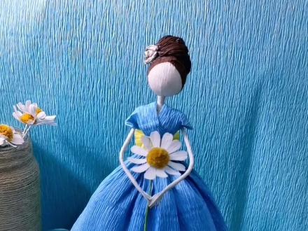 #纸艺娃娃 第九集:纸艺娃娃小公主教程!