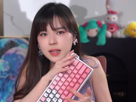 狼蛛WIN60爱心蝴蝶磁轴键盘等高线渐变电竞游戏无畏契约打瓦推荐#狼蛛win60 #磁轴键盘 #游戏外设 #沫子