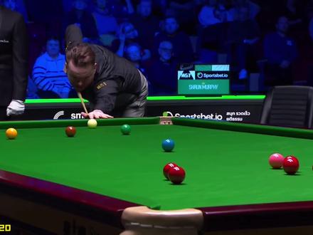 球员锦标赛:赵心童火力全开再轰破百,6:3淘汰墨菲强势晋级四强#斯诺克 #台球 #赵心童 #球员锦标赛