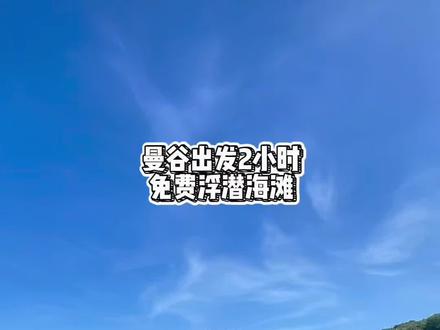 泰国🇹🇭曼谷出发三小时免费浮潜的海岛攻略来了!适合小朋友体验海中看鱼的快乐时光#上热门🔥上热门 #我的旅行日记 #旅行碎片 #旅行vlog #旅行随拍