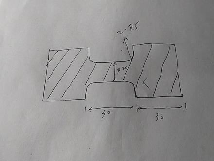 数控车床典型外径槽的加工,切槽刀和圆弧刀都可以,电脑编程最佳