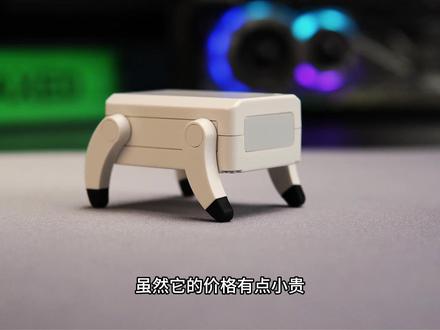 哪个男生能拒绝这只很听话的摩突突智能小狗呢?!#AI机器狗 #圣诞礼物 #电子宠物 #智能玩具 #AI智能玩具