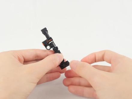 试玩小鲁班积木的垃圾清运车,积木和卡牌交融的双重玩法 #国产积木