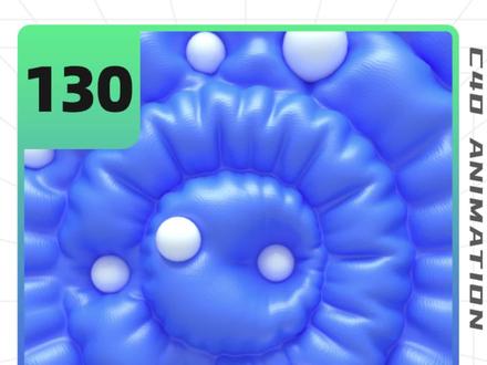 c4d布料碰撞效果#c4d#c4d教程#blender #三维动画 #杨先生的动画课