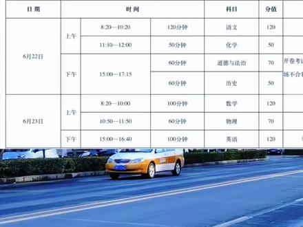 邓州家长和学子注意啦!河南2026年中考时间确定! 2026年河南省中考考试时间为6月22日—23日,总分730分。2026年全省统一命题考试的科目为语文、数学、英语、道德与法治、历史、物理、化学。