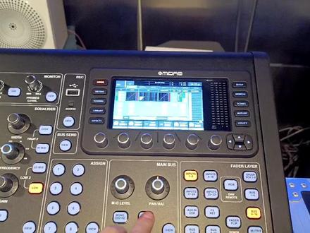 迈达斯m32r话筒加效果