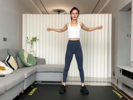 瘦了20斤!无跑跳巨燃脂HIIT,10分钟等于跑步一小时,真的巨燃脂,清晨空腹跳瘦太快了#暴汗燃脂瘦全身 #高效燃脂 #hiit #有氧运动 #居家锻炼