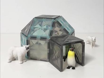 磁力片的100种拼搭玩法,冰屋
#磁力片 #磁力片玩法 #磁力片搭建 #儿童玩具 #益智玩具