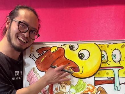 这是一个有味道的视频哦#画画#美术#奶龙#儿童绘画