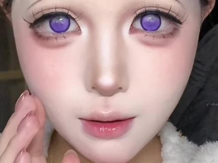 宝宝们想要的蝴蝶忍妆教来也! 依旧是非常好学的版本#cos#妆面记录#蝴蝶忍#妆教#鬼灭之刃