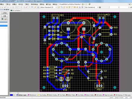 入门PCB电路板设计17 AD09教程 PCB自动布线后再补泪滴防止掉铜 #pcb设计 #电路板设计 #泪滴