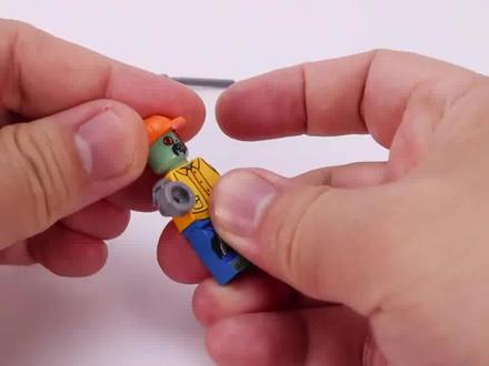 S牌积木植物大战僵尸8款场景人物