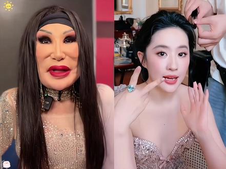 所以说,女演员还是不要轻易动脸,近期38岁的#刘亦菲 ,受邀观看阿布扎比F1赛车比赛,一身黑色无袖束腰短裙,搭配高马尾与墨镜,酷感契合赛道氛围,生图中皮肤白皙透亮,面部紧致无僵硬感,苹果肌饱满,简直梦回金粉世家的白秀珠,十几年过去,眉眼间的灵气分毫未减。天然的五官搭配舒展的脸型,美得温婉又大气,这才是真扛打颜值,再看51岁贾静雯和45岁的姚晨演闺蜜,不仅毫无违和感,而且皮肤状态更是略胜一筹。反观很多同期的女明星,却在臃肿的道路上越走越远,过度医美,被玻尿酸硬控,整个人已经抑制不住的馒化僵硬,全然没了往日的自然舒适度。但是你又会发现,近几年的女明星回春悄无声息,颖宝从发腮疲态脸到紧致建模脸,杨幂从原来的显老横秋到如今的少女感满满,还有蒋欣曾被嘲松弛的脸,到现在抬眼都是明眸桃花相。她们究竟是如何做到越老越年轻?而其中的代表人物韦雪,无疑是最成功的,年近40岁,却比20岁的自己更显年轻态。而韦雪也是毫不吝啬的,在直播间分享了女明星,惊艳回春的秘诀#韦雪 #眼膜 #保养 #护肤