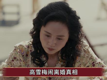《小城大事》高雪梅闹离婚真相:无关情感,实为财富与权力之变 #小城大事