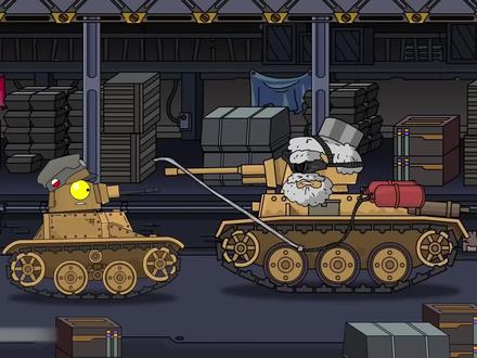 KV6进攻要找寄生虫巨鼠坦克报仇,他的俩兄弟和波兰小子前来支援