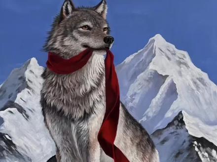 格林 我在路边画了一幅格林,把路人激动坏了……#重返狼群 #格林#交换美好 #原创视频 #用画画记录生活