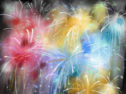 备忘录画画 画画新手也可以尝试的跨年烟花~🎆
#跟着抖音学画画 #新年烟花 #给你喜欢的人看#跨年的仪式感