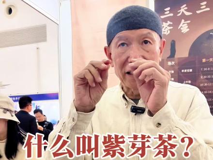 老师傅:什么叫紫芽茶? #茶的日常 #紫芽茶