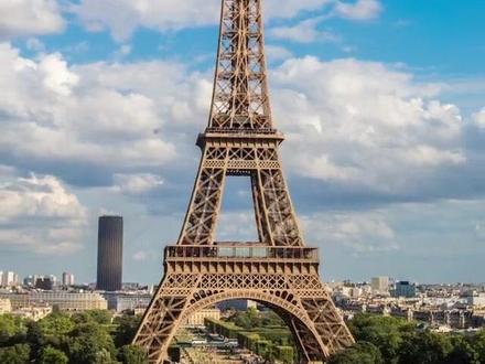 埃菲尔铁塔简笔画~小朋友们快来试试把!