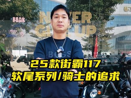 25款街霸117 软尾系列 骑士的追求 #摩托车 #姜队聊聊车 #机车 #哈雷街霸 #关注我圆你购车梦