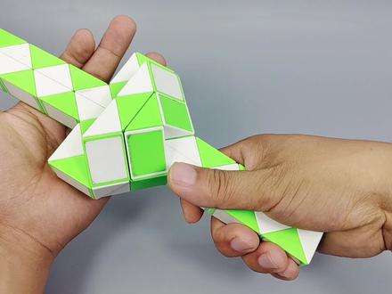 72段魔尺教程变宝剑,折法简单易学 #百变魔尺 #开发大脑 #动手动脑 #逻辑思维 #提升专注力