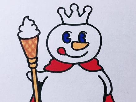 你爱我我爱你,唱……#简笔画 #一起学画画 #蜜雪冰城