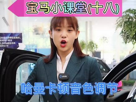 哈曼卡顿音响均衡器四种调节方式#宝马 #汽车知识 #抖音618好物节