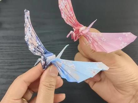 天鹅手工折纸教程
#手工折纸 #亲子手工