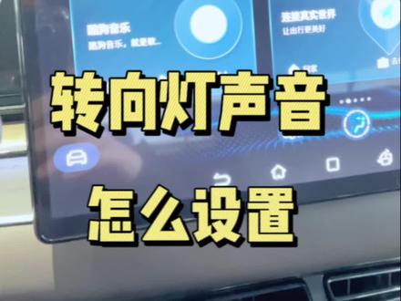 比亚迪转向灯声音设置,快来了解一下吧#每天一个用车知识 #比亚迪 #厉害了我的车 #怀化比亚迪笑笑