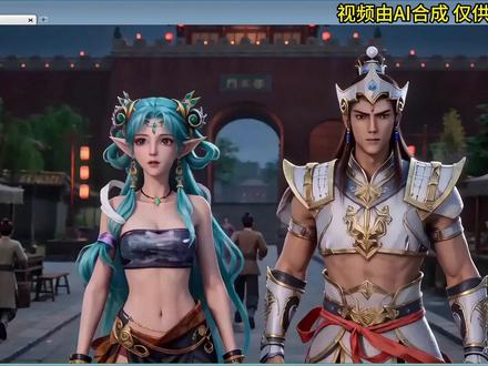 驱年兽,迎新春! #大话西游2经典版 #大话西游2情义计划 #大话ai创作团 #大话村晚