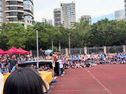 第一🈚️压力#运动会 #校园 #跳高 #初中生