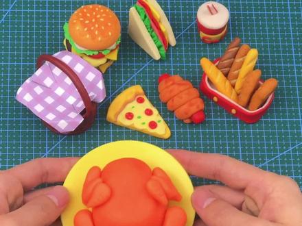 感恩要轰轰烈烈“做”出来!大米彩泥做的可爱火鸡,简单又好看一起来创作吧!#感恩节 #手工 #玩具