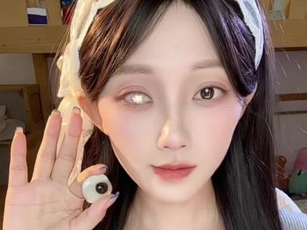 义眼怎么戴?#义眼#单眼失明#异瞳