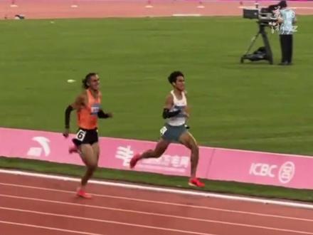 绝地反击!全运会男子800米决赛,#浙江选手奚枭横最后100米极限反超夺冠 !