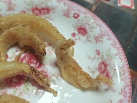 油炸鳘鱼鳔,老少皆宜#鳘鱼鳔#滋补养生 #在家做美食