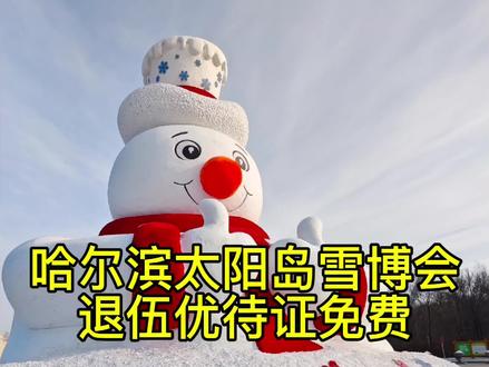 哈尔滨冰雪大世界优待证免费#哈尔滨 #优待证