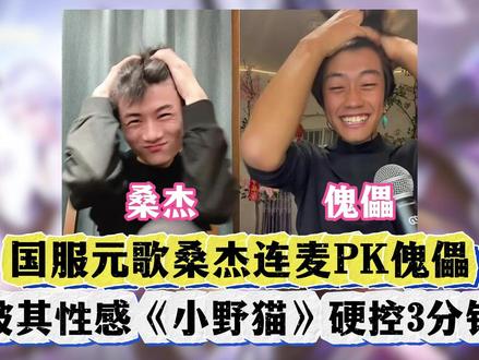 桑杰连麦自己异父异母的亲兄弟 被其一曲《小野猫》硬控三分钟#王者 #桑杰 #国服元歌