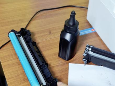 硒鼓换粉二之拆卸装粉盒粉仓#打印机 #打印机推荐 #惠普打印机