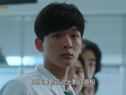 陈辉离职前说出剽窃真相,丁明章下跪道歉,贺同:活该 #非凡医者 #张晚意 #郑云龙 #姜珮瑶 #热播剧推荐