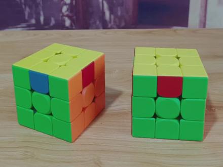 第七步四棱换公式来了
#玩转魔方 #三阶魔方还原教程 #动手动脑